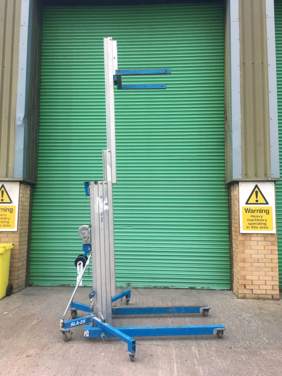 An image of Genie SLA25  £1250 + VAT goes here.