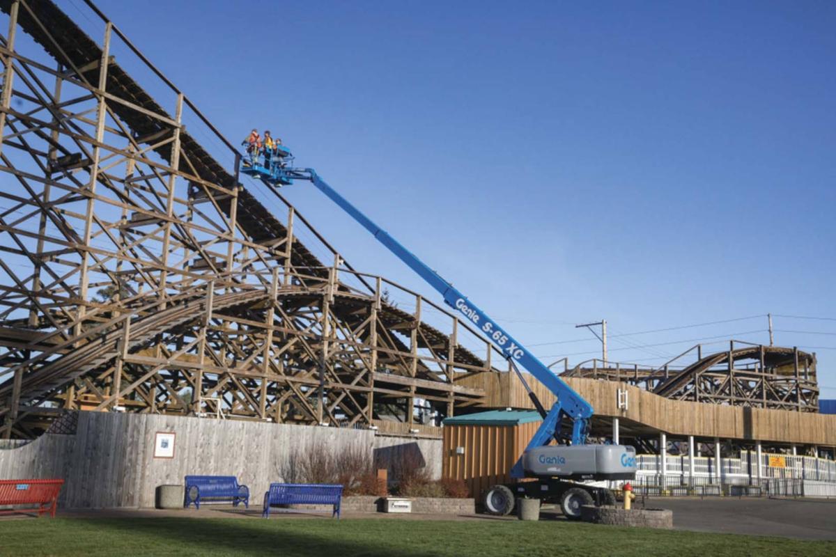 Click here to view the image of Example of Genie Access Platform for Hire or Sale at higher resolution. An image of Example of Genie Access Platform for Hire or Sale goes here.