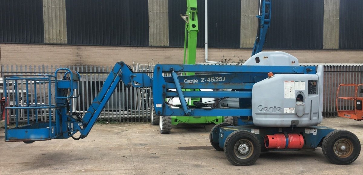 image of Genie Z45/25 LPG boom lift access platform cherry picker MEWP