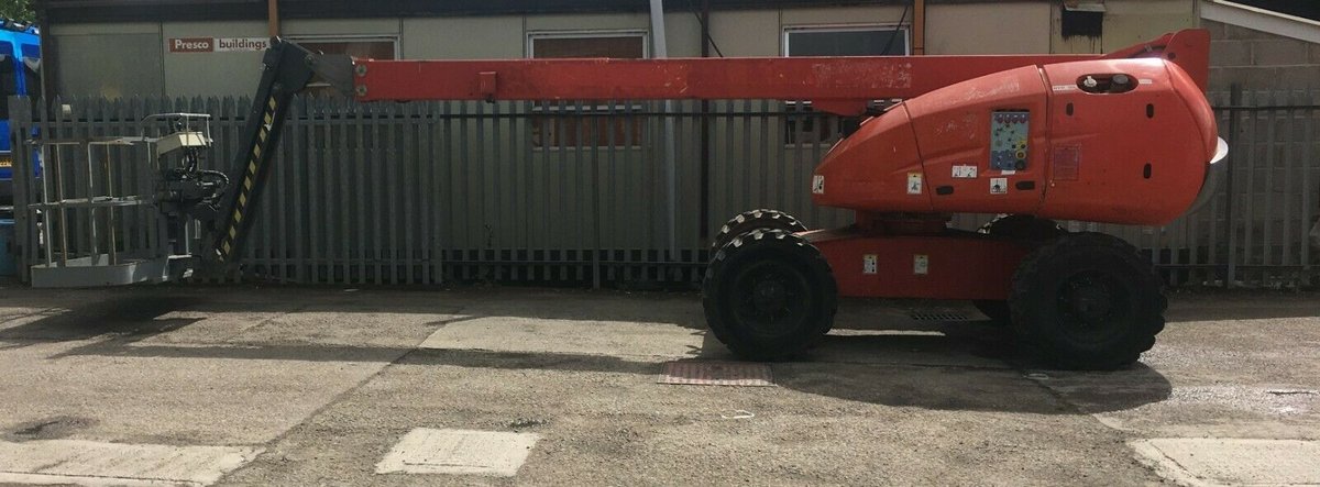 Click here to view the image of Haulotte HP16 Rough Terrain Cherry Picker at higher resolution. An image of Haulotte HP16 Rough Terrain Cherry Picker goes here.