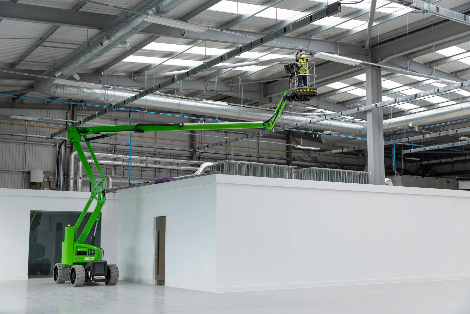 Powered access platform hire in South Wales & Western EnglandImage with link to high resolution version