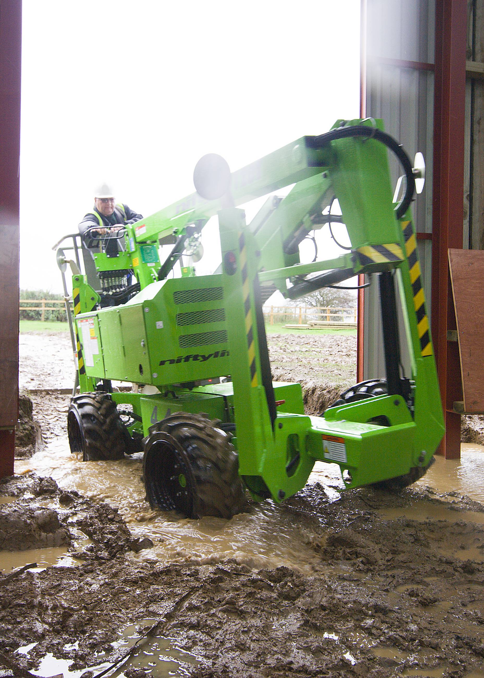 Powered access platform hire in South Wales & Western EnglandImage with link to high resolution version