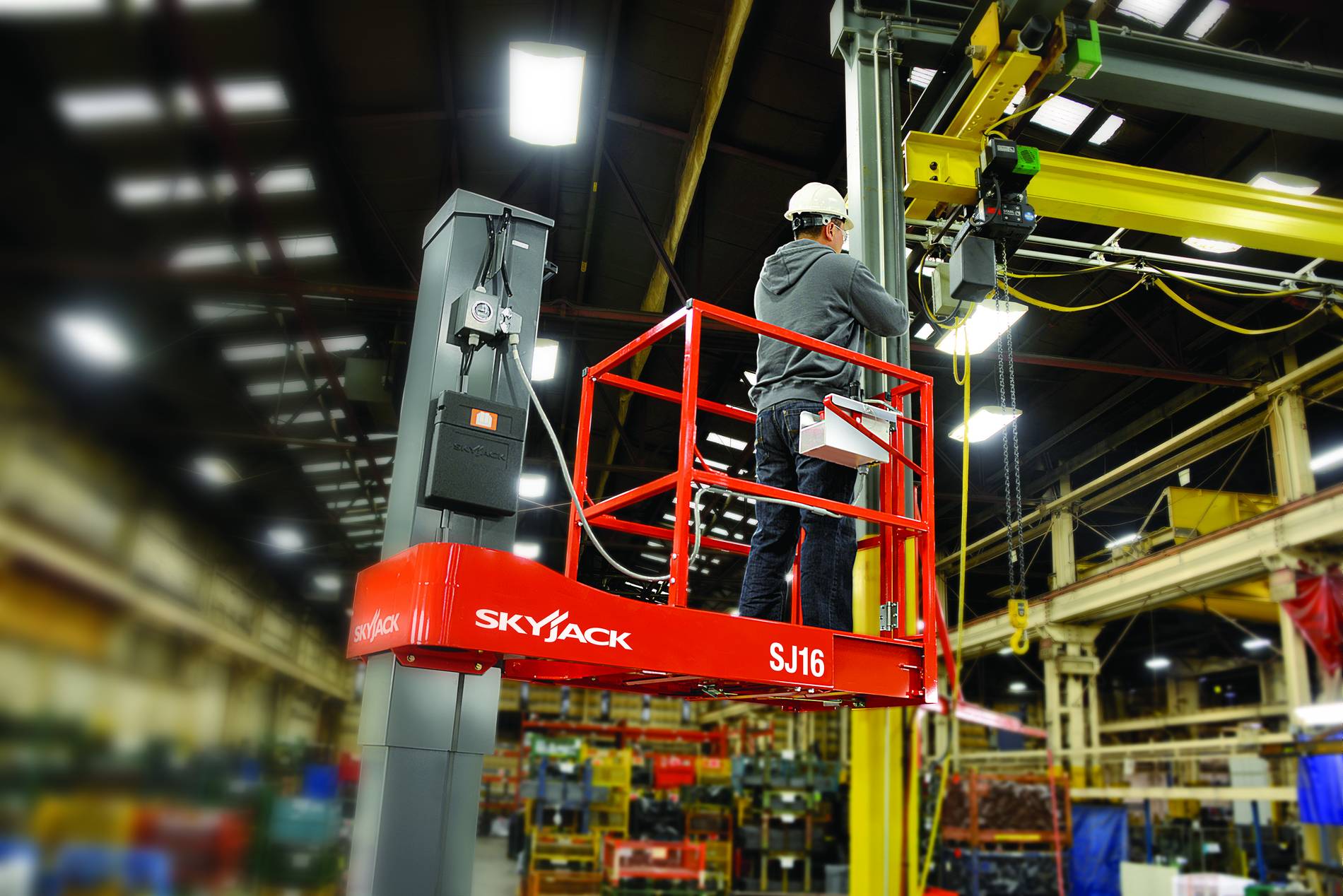 Powered access platform hire in South Wales & Western EnglandImage with link to high resolution version
