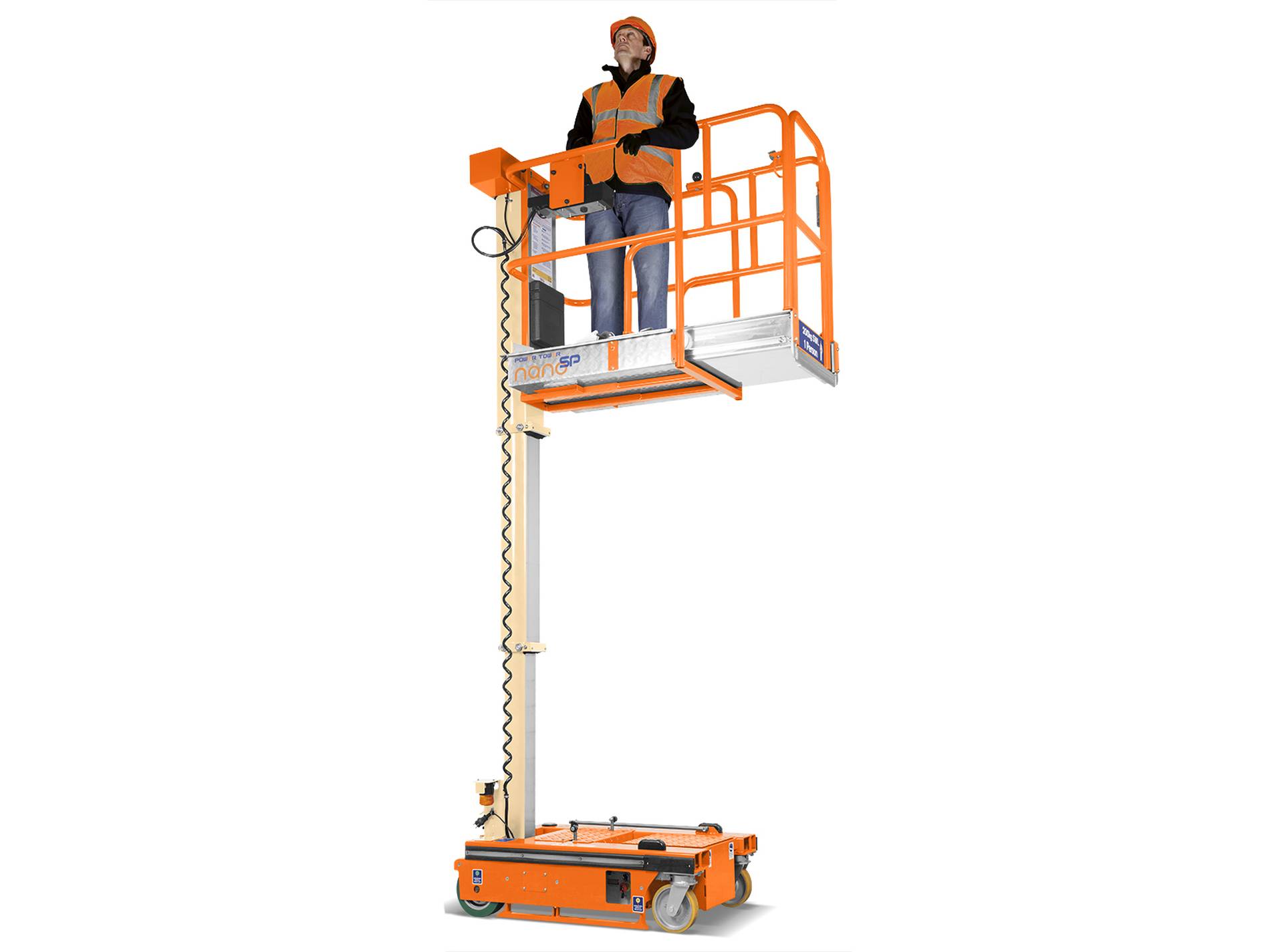 Powered access platform hire in South Wales & Western EnglandImage with link to high resolution version